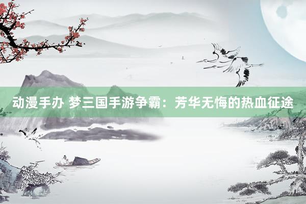 动漫手办 梦三国手游争霸：芳华无悔的热血征途