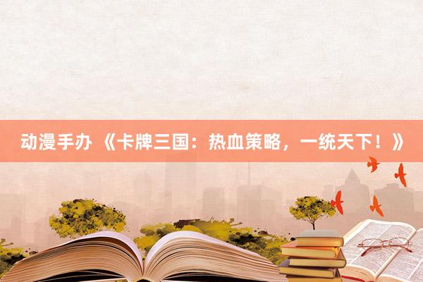 动漫手办 《卡牌三国：热血策略，一统天下！》
